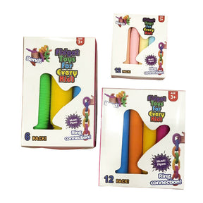 PopTube - sensory toy for stretching, connecting, popping and bending