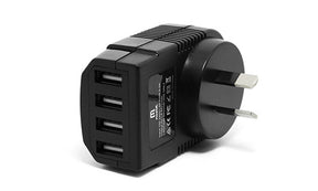 USB Wall Charger - 4 Charging ports - 3.4A Output